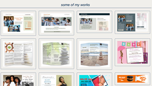 some of my graphic work